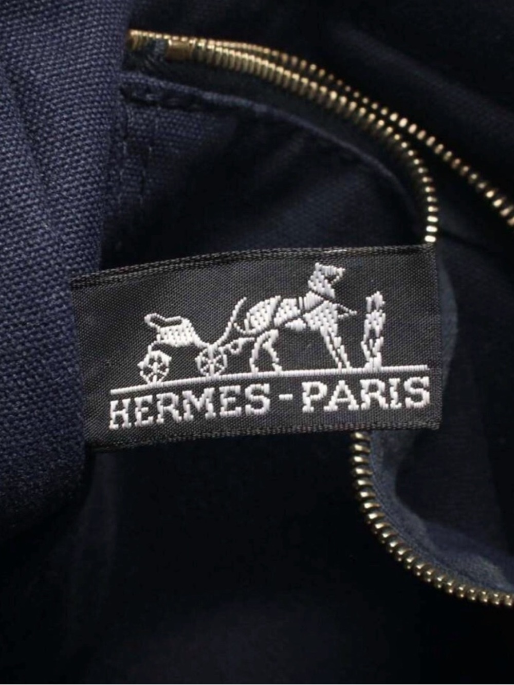 Hermes Canvas Fourre Tout PM EUC - Picture 12 of 16